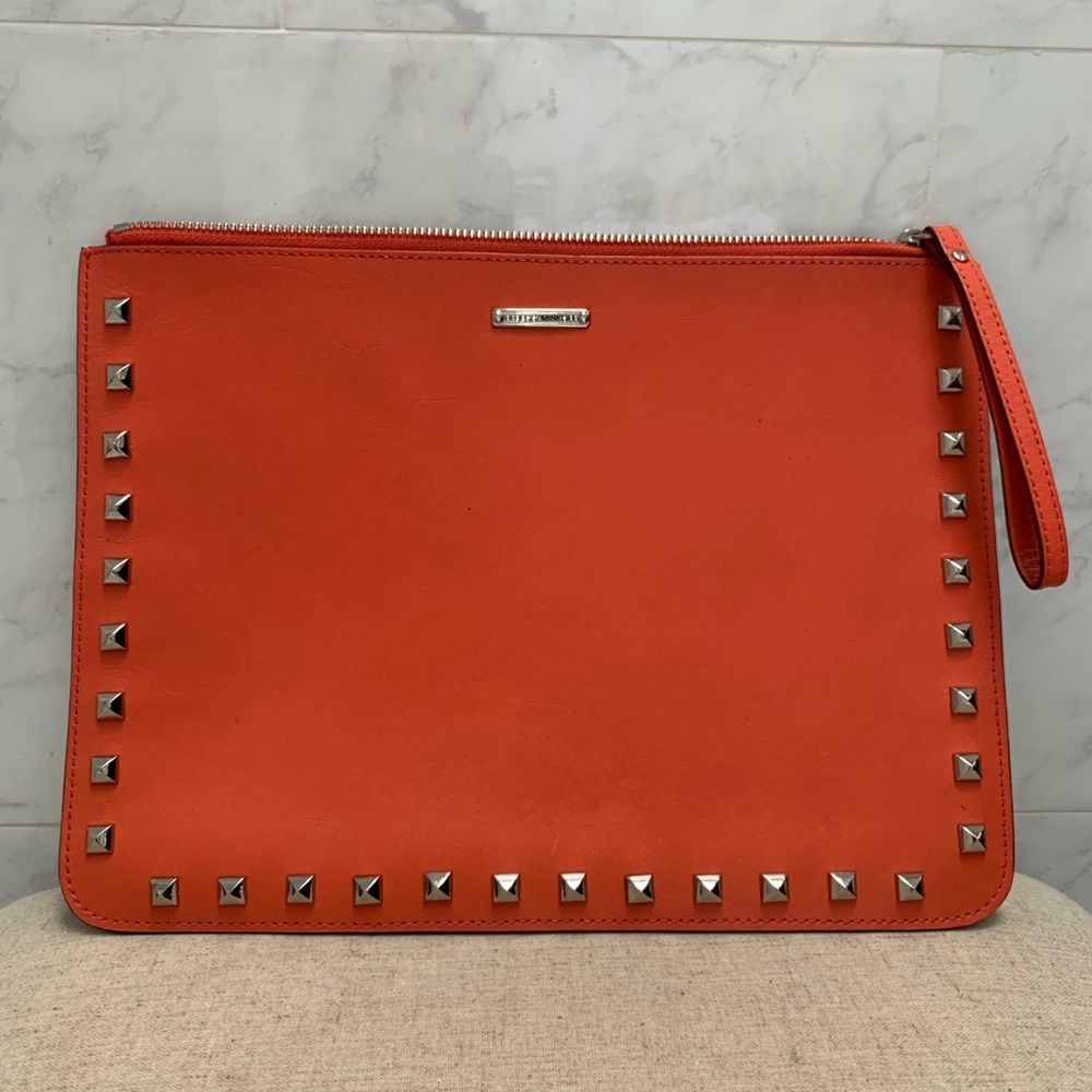 Rebecca Minkoff leather clutch purse